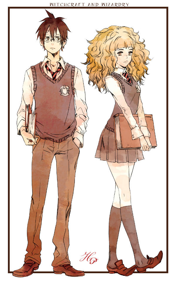 Harry and Hermi by tsulala on DeviantArt