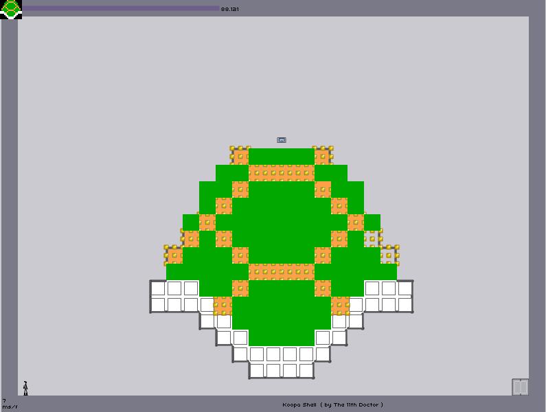 8 Bit Koopa Shell Sprite