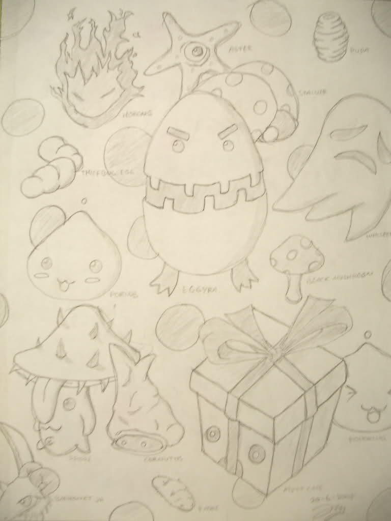 Ragnarok Online Monsters by Henshin-Aqua on DeviantArt