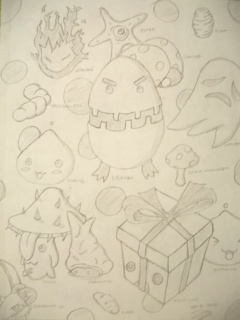 Ragnarok Online Monsters by Henshin-Aqua on DeviantArt