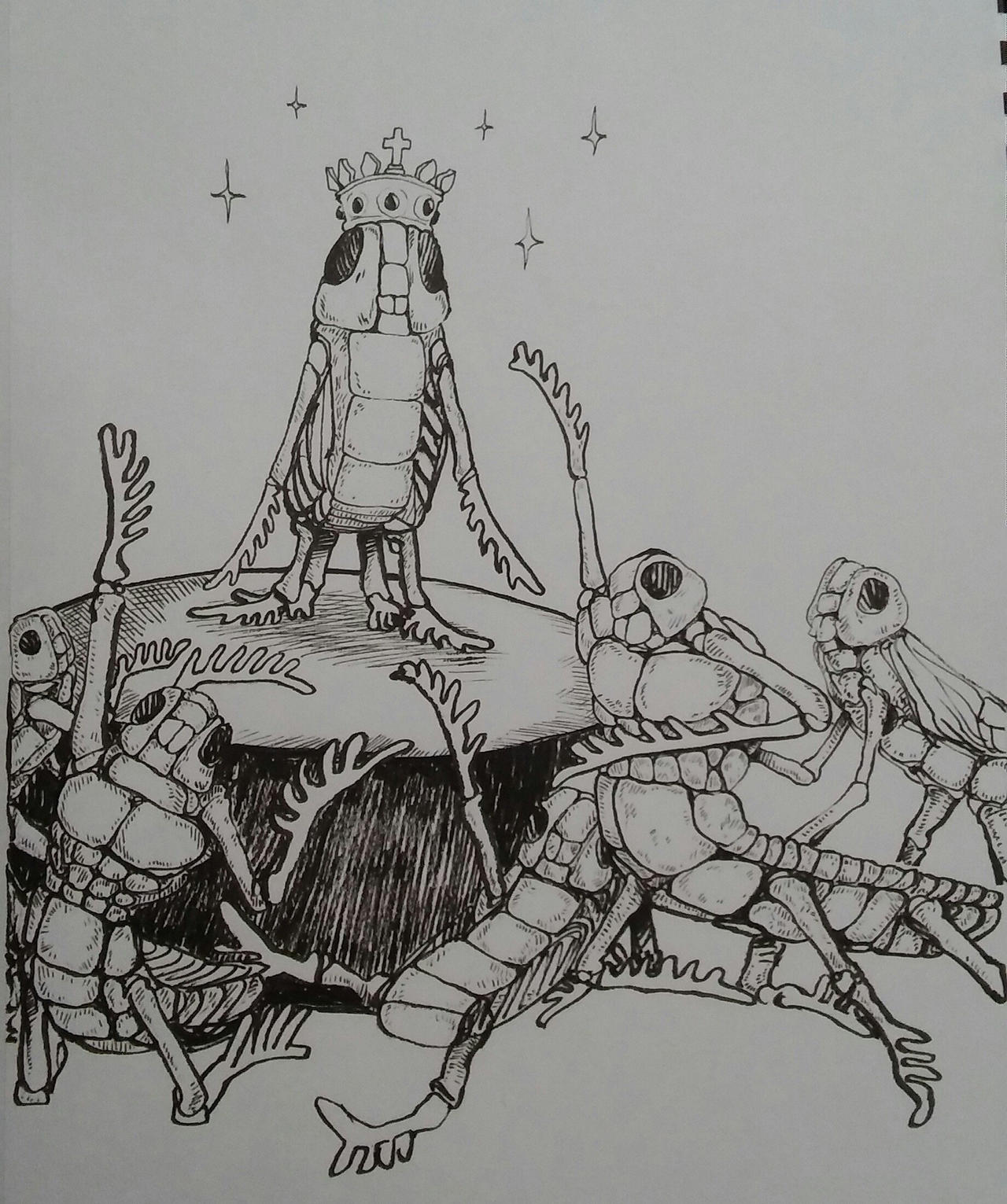 Deviantart Insect King King of the Bugs by quinntoday on DeviantArt