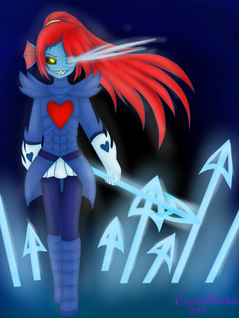 Undyne the Undying by CJ-CrystalJade on DeviantArt