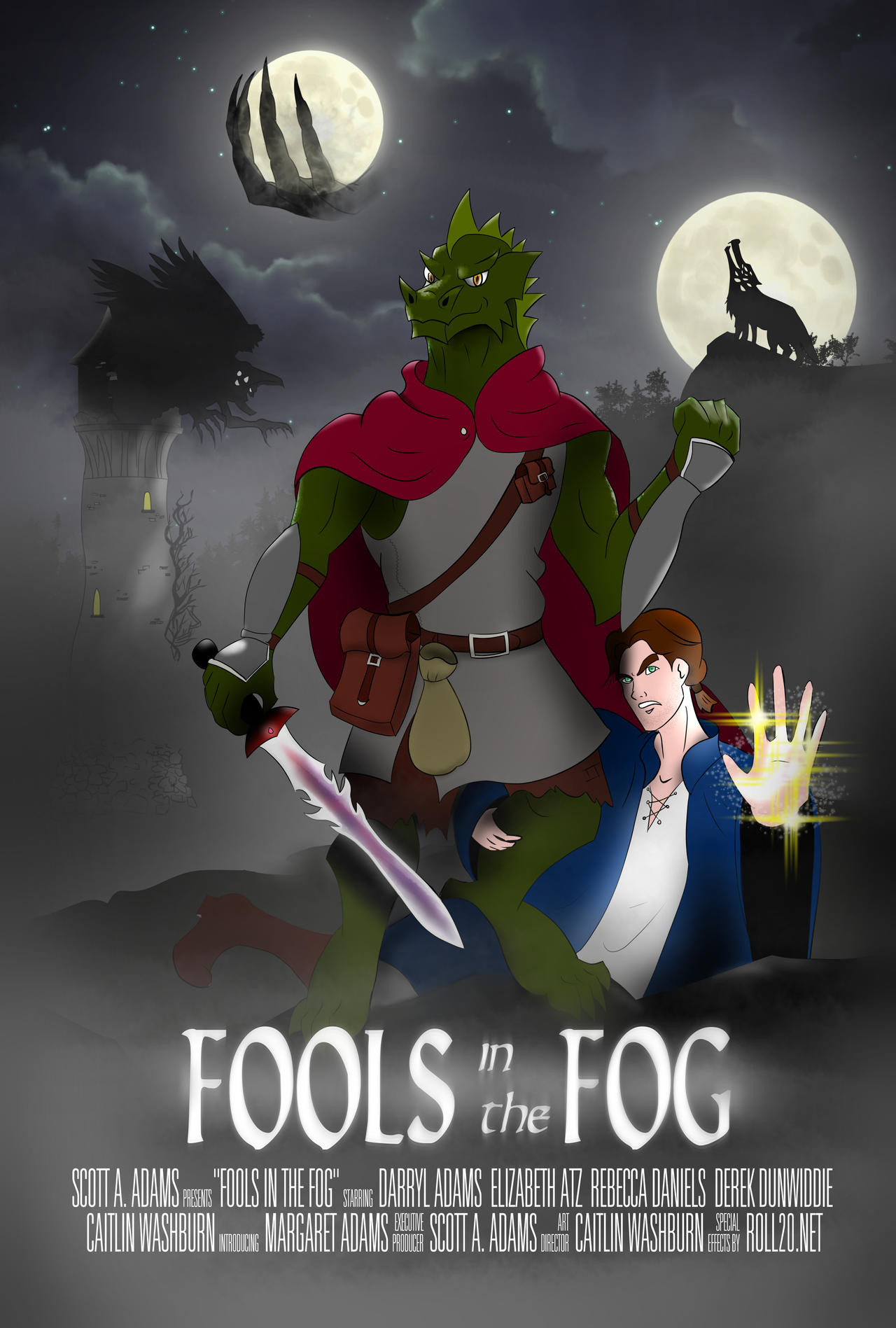 Dnd Fool DnD Movie Poster - Fools in the Fog by caitlinjoadams on DeviantArt