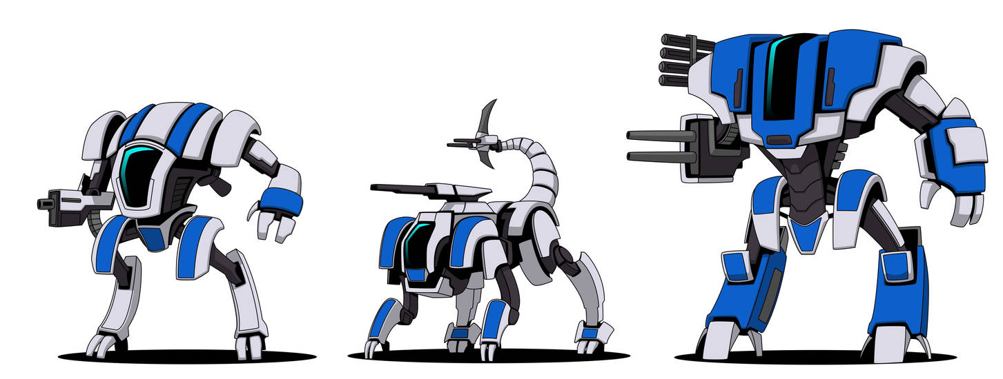 Novus Mech Unit MK-1 by Joshua37 on DeviantArt