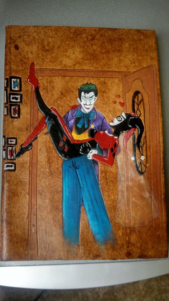 Joker and Harl Sketch Journal