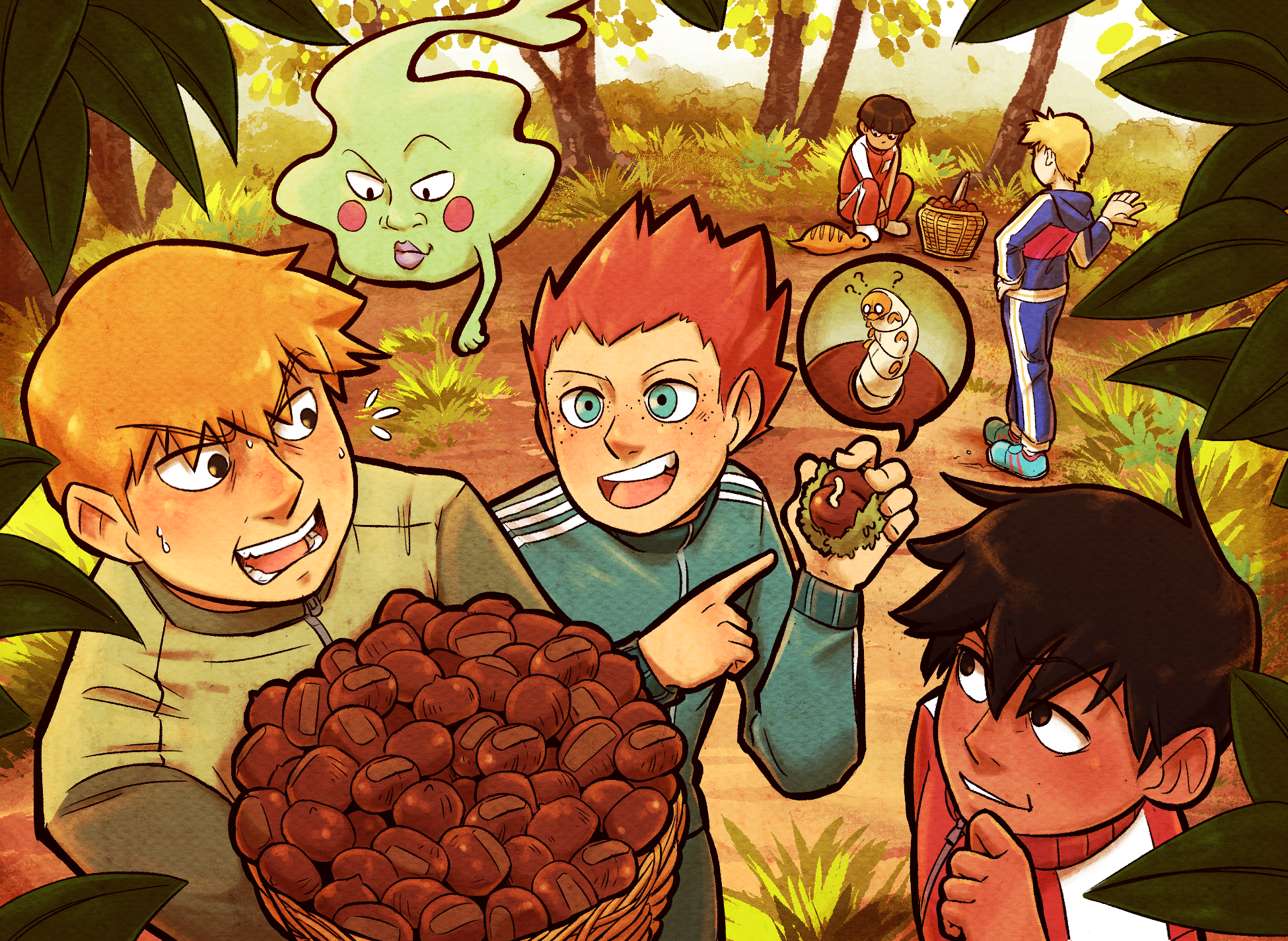MP100 Fall Postcard