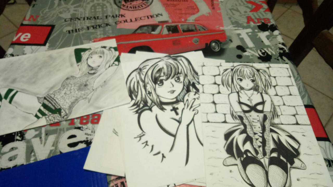 Misa Amane drawings by GiuseppeIlSanto on DeviantArt