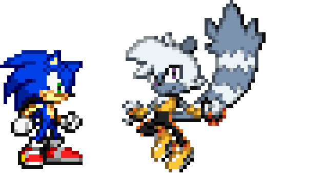 Pixilart - Sonic Sprites by atobin0002
