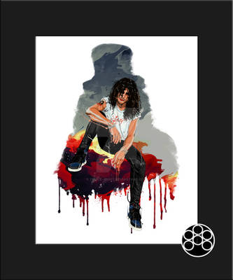Semi Realism Digital Painting Slash Guns N' Roses