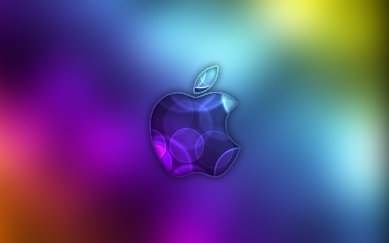 Bokeh Apple Wallpaper