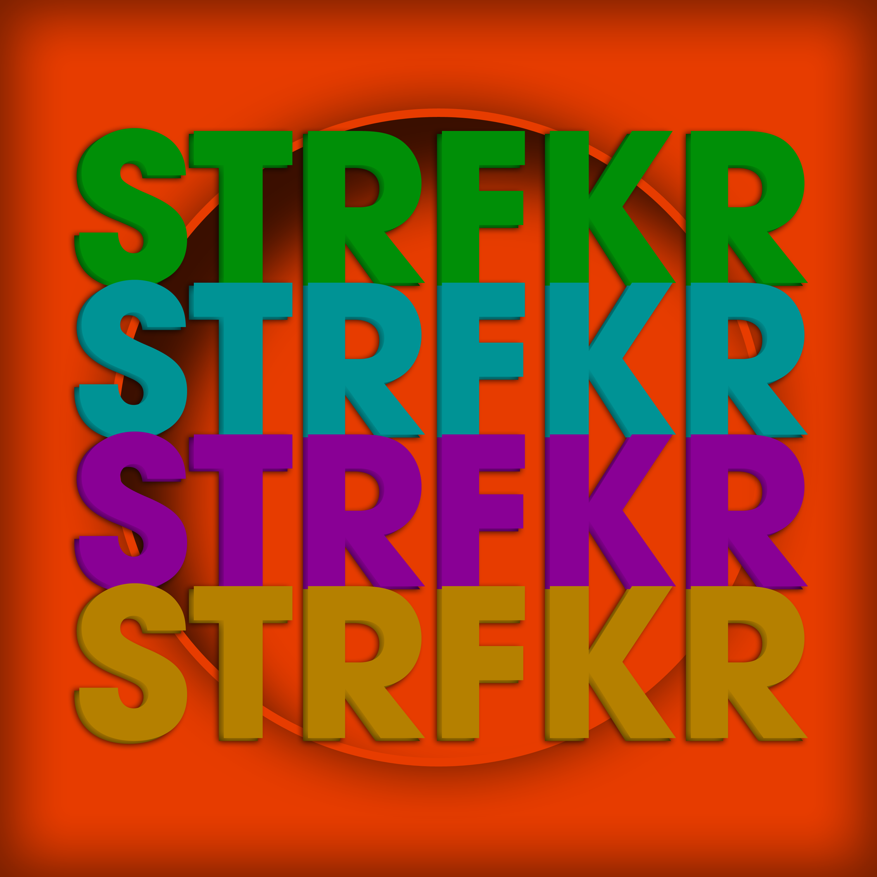 Starfucker-STRFKR Poster Thing