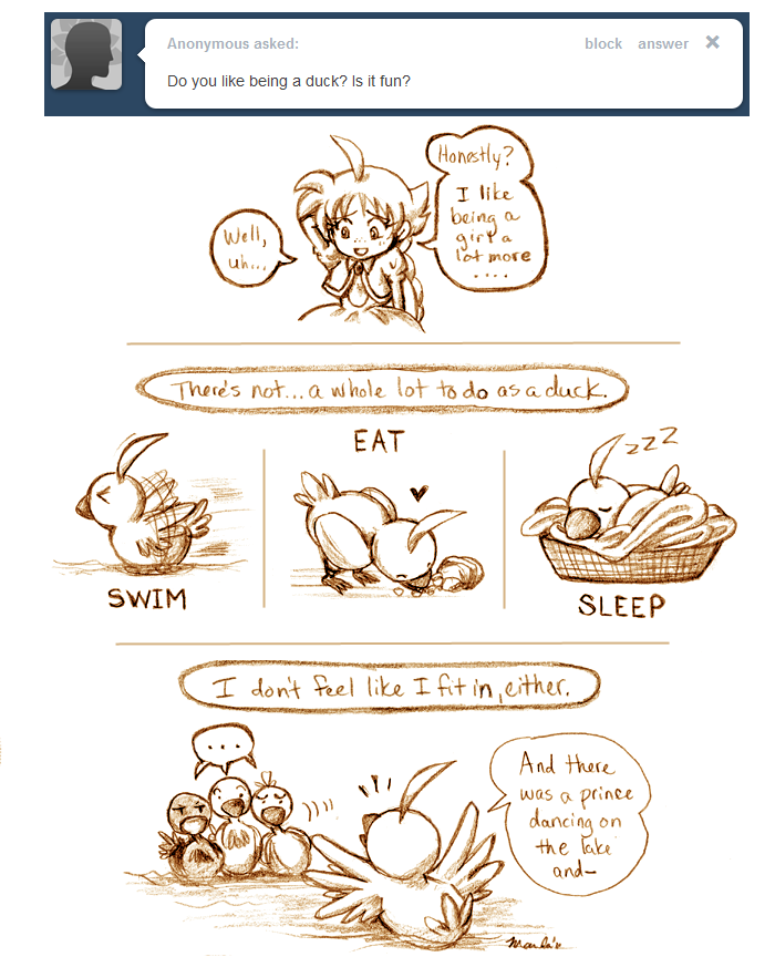 Ask Ahiru - Question 8 by amako-chan