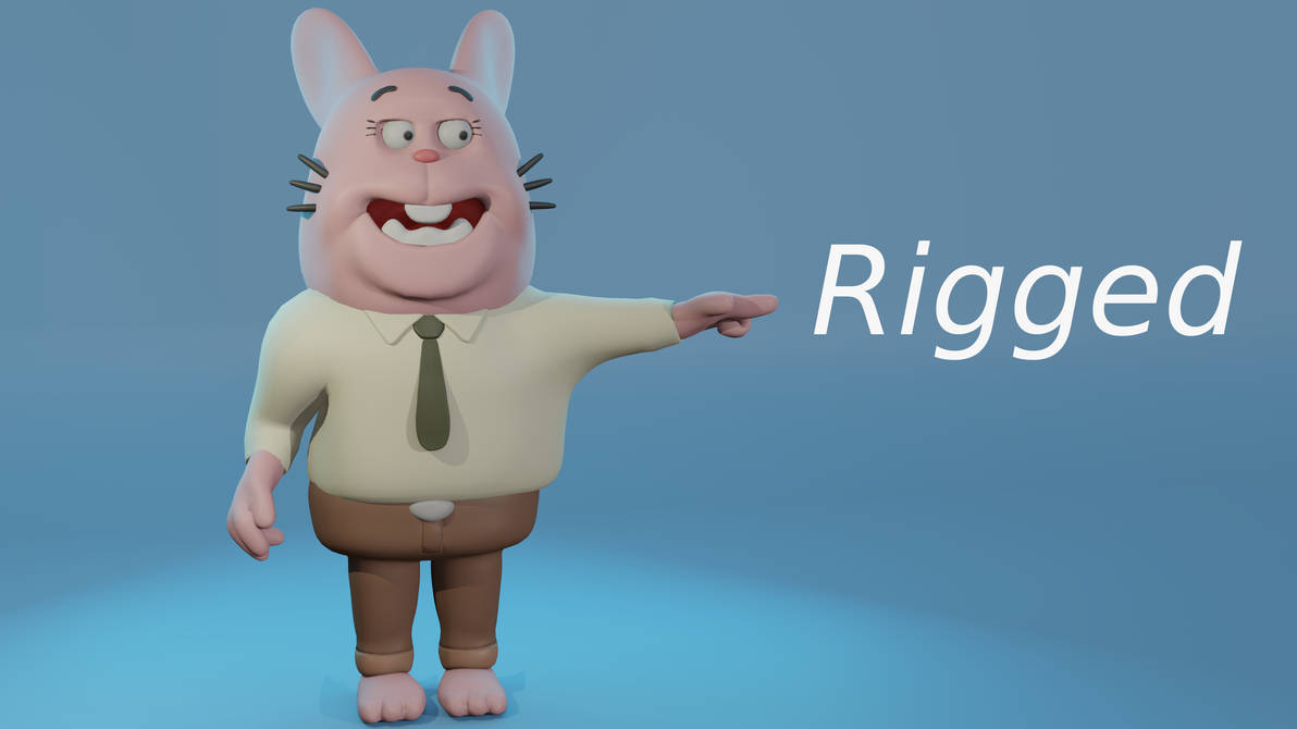 Gumball Richerd Richard Watterson 3D model - Gumball by Floopermdasd on DeviantArt