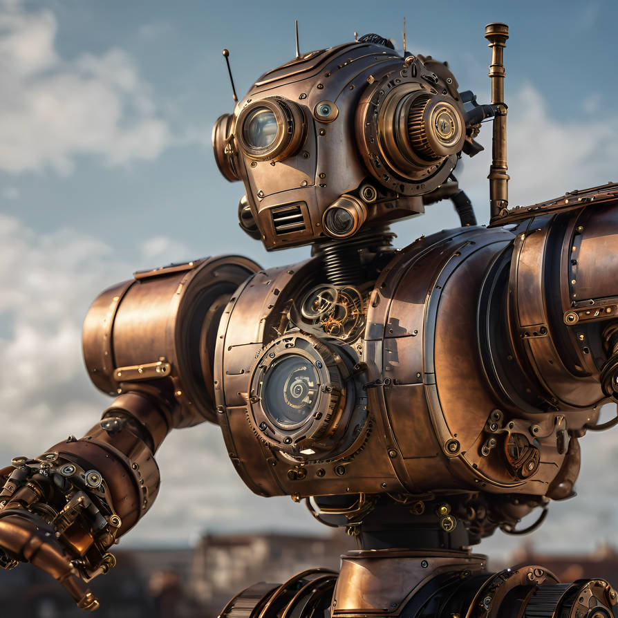 Steampunk Automaton II by OmalleyDakota on DeviantArt