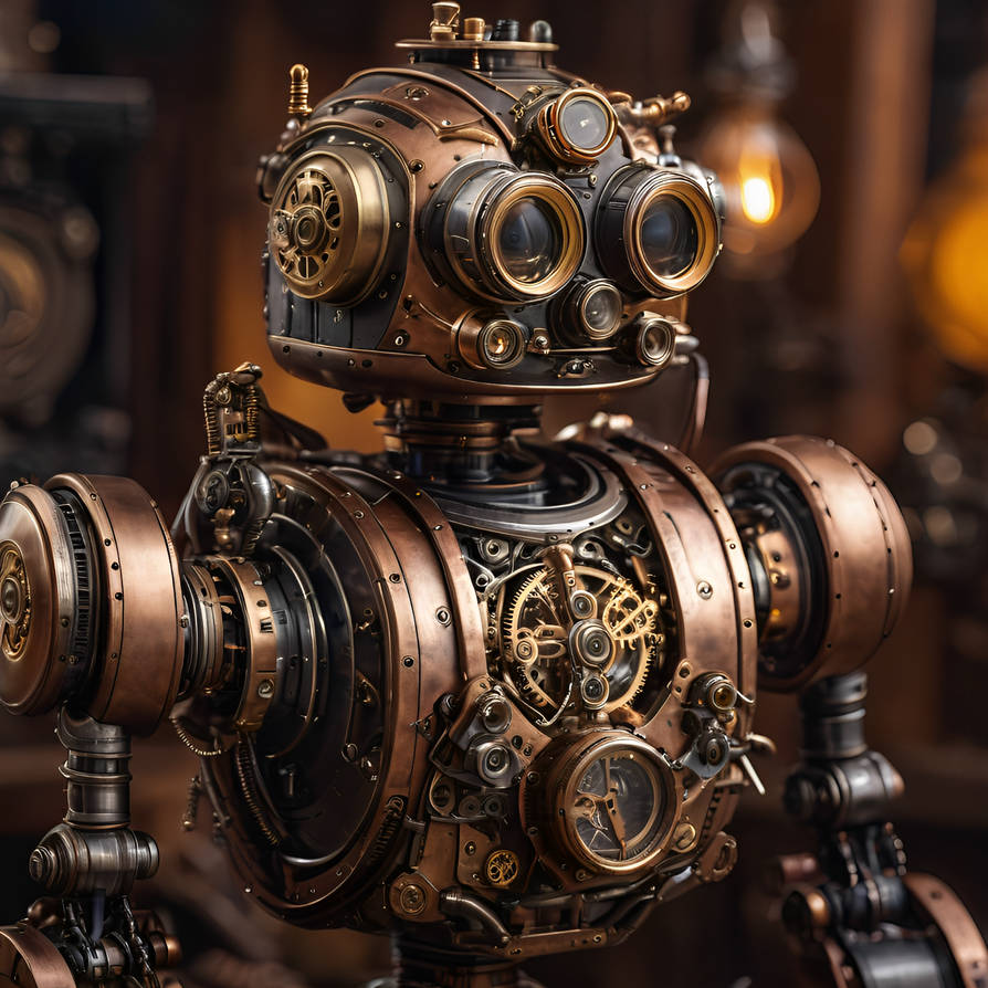 Steampunk Automaton III by OmalleyDakota on DeviantArt