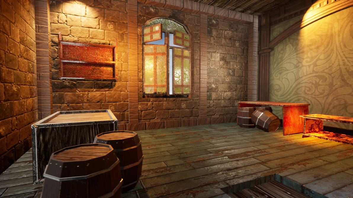 Concept Interior For Game by SamuelJacob7 on DeviantArt