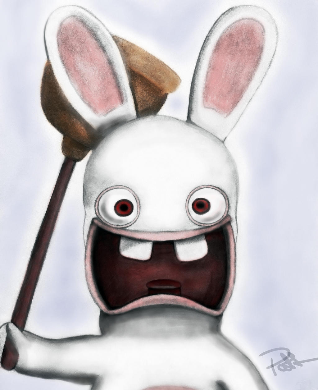 Raving Rabbid Color by shadwgrl on DeviantArt