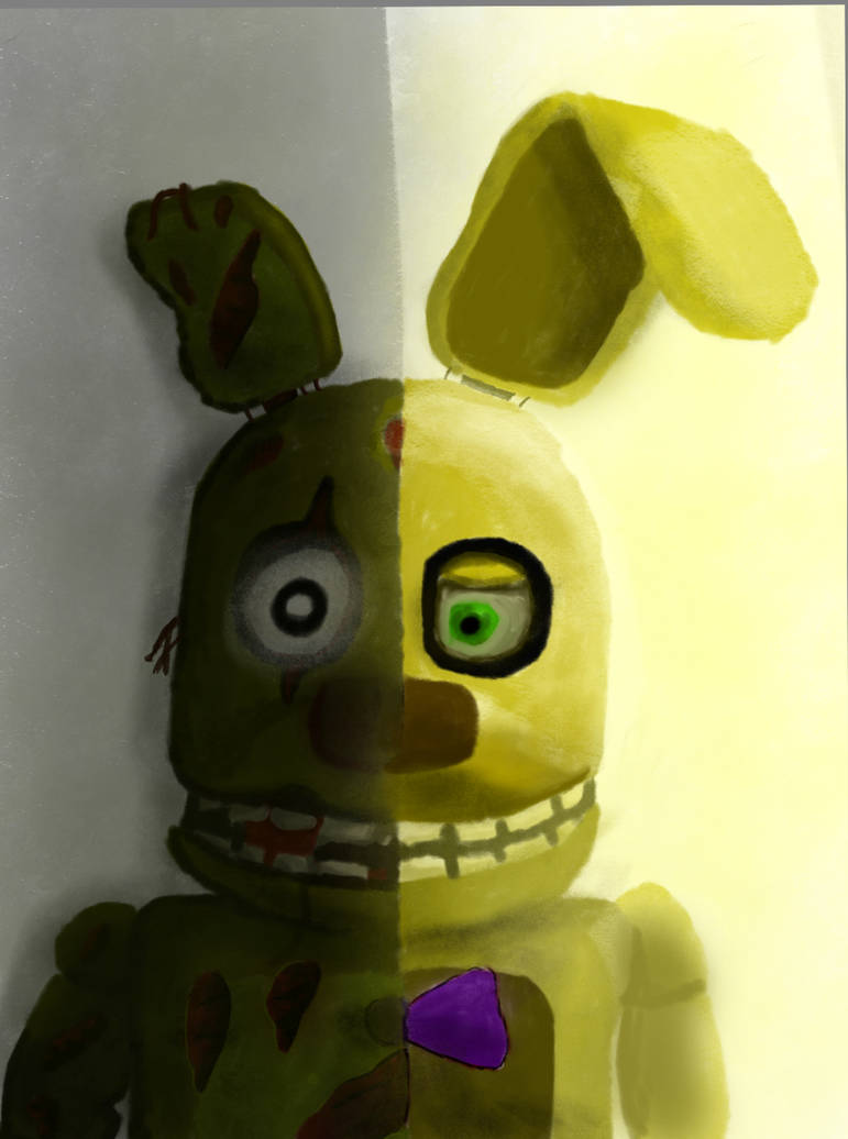 springbonnie and springtrap by mlplolpower217 on DeviantArt