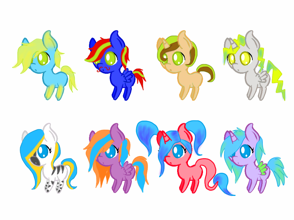 Mlp chibi adopt closed!