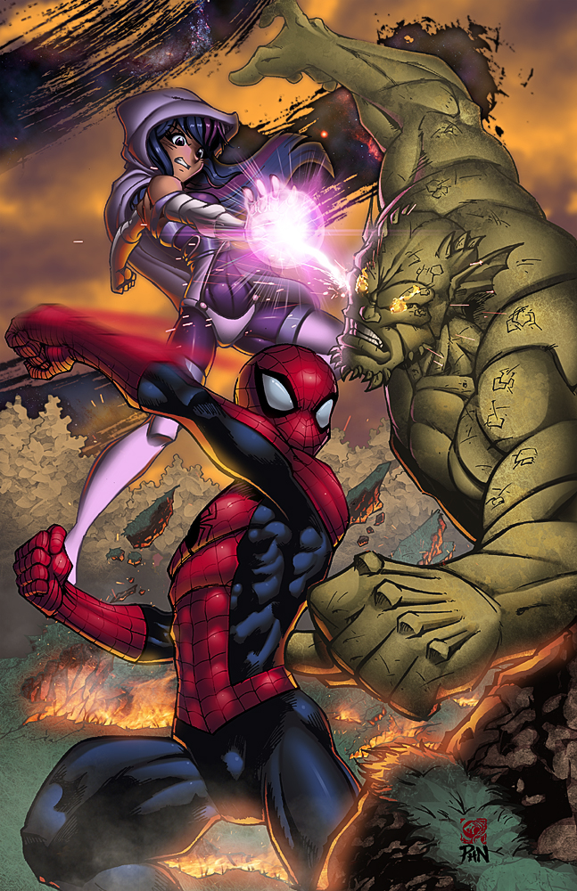 Twilight Sparkle x Spider-Man VS Green Goblin
