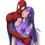 Twilight Sparkle x Peter Parker - Hugs