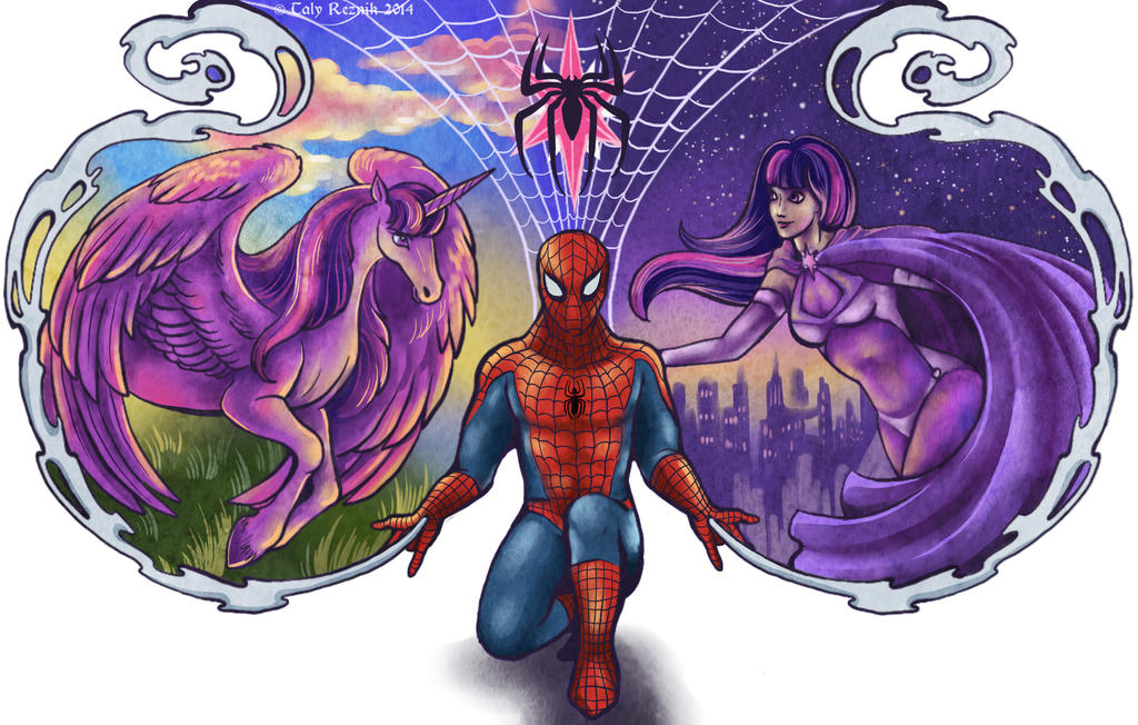 Spiders and Magic: Link Between Two Worlds