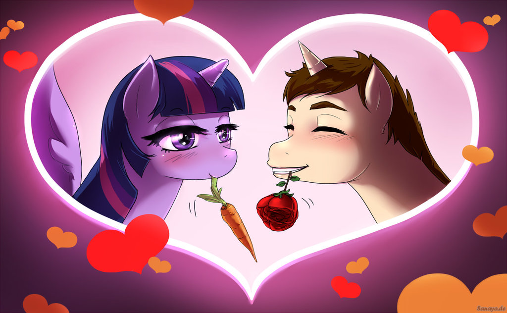 Twilight Sparkle x Peter Parker- Carrots and Love