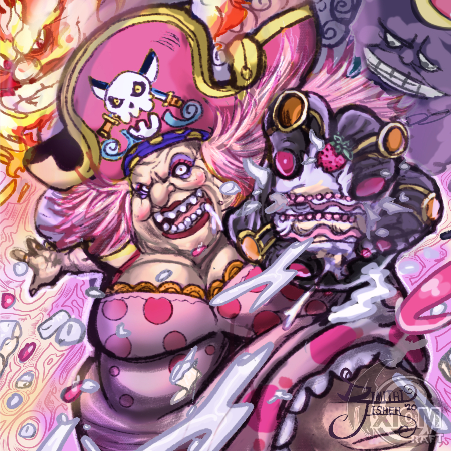 Emperor Of The Big Mom Pirates Charlotte Linlin By BahamutAXIOM On emperor-of-the-big-mom-pirates-charlotte-linlin-by-bahamutaxiom-on