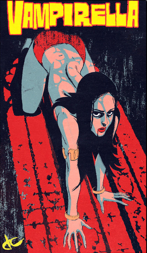 Vampirella cover idea by JustinCoffee