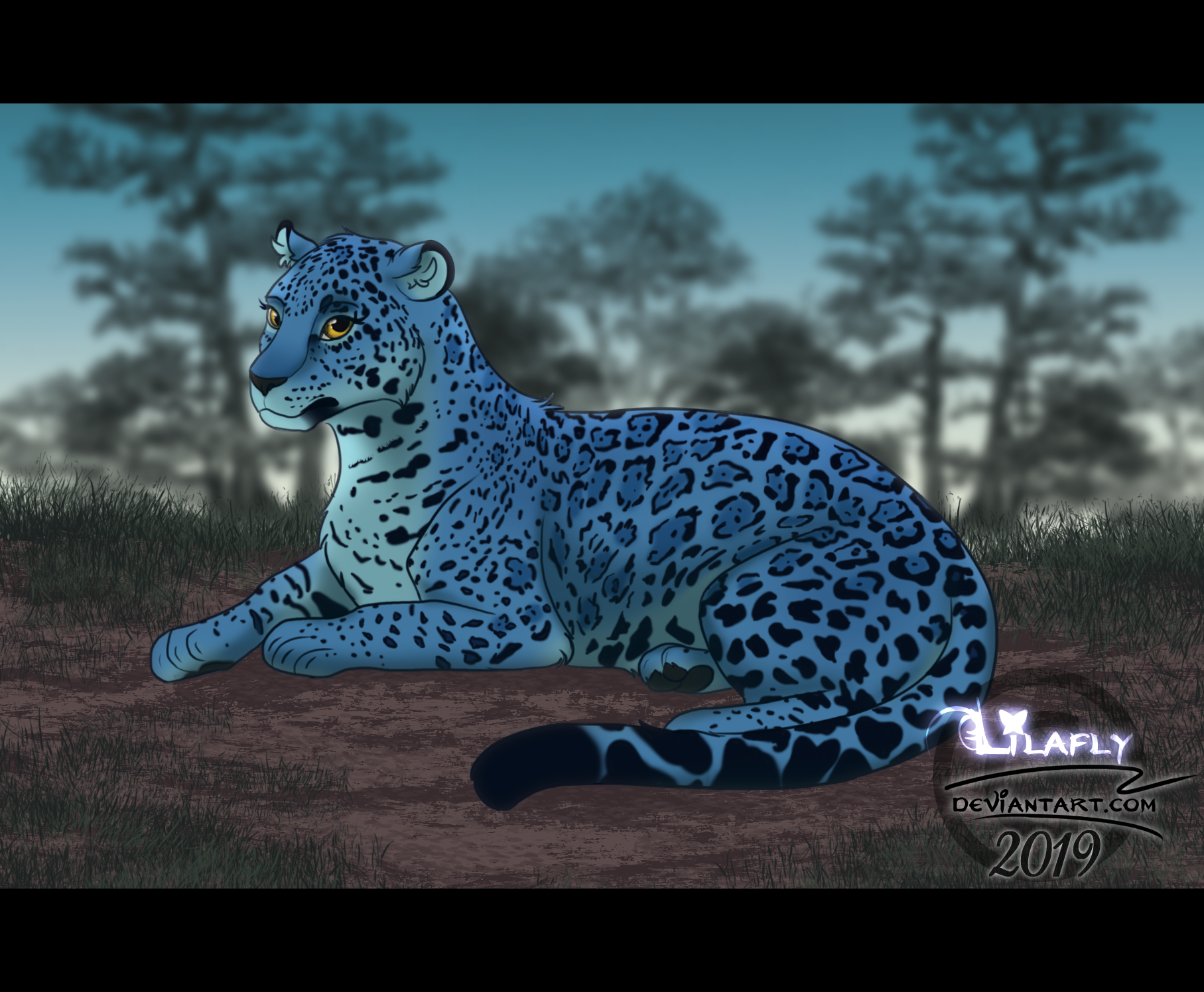 Blue Jaguar Shapeshifter by Lilafly on DeviantArt