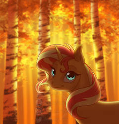 Autumn Sunset Shimmer