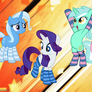 Socks for everypony! (background by Game-BeatX14)