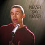 Glee - Never Say Never (Song Cover)