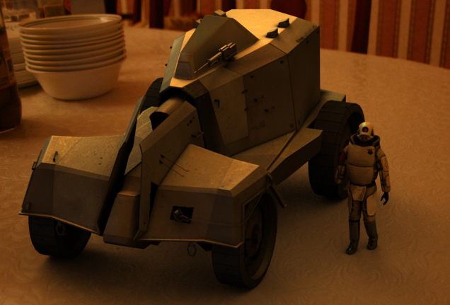 HL2 APC and Combine Soldier