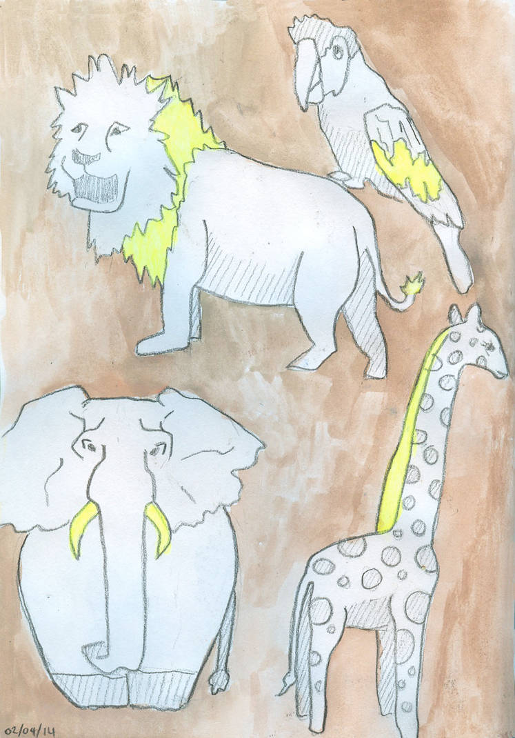 Rave Animals by WhatWouldWallyDo on DeviantArt