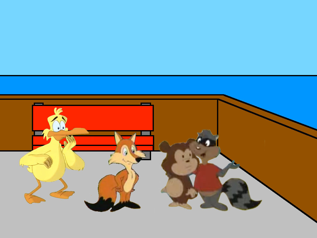 Pagui, Rusty, Buttons and Freddy by StevenandStevie on DeviantArt