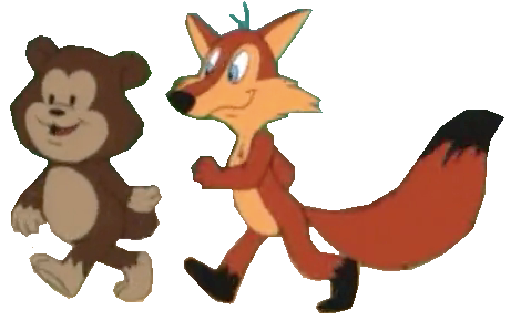 Buttons and Rusty Waking by StevenandStevie on DeviantArt