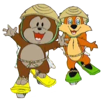 Buttons and Rusty by StevenandStevie on DeviantArt