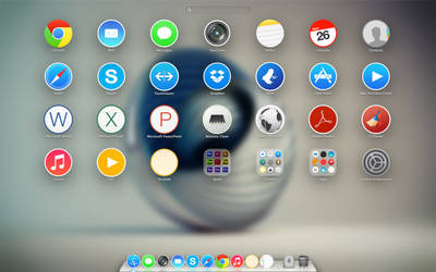 OSX / iOS : Icon Redesign on Mavericks