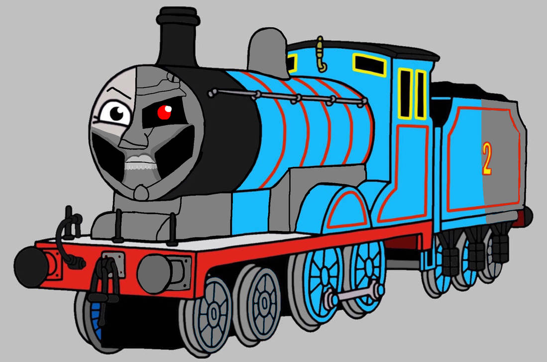 Cyborg Engine Cyborg Edward The Blue Engine AKA Nicholas by LBSCE2LNERA3 on DeviantArt