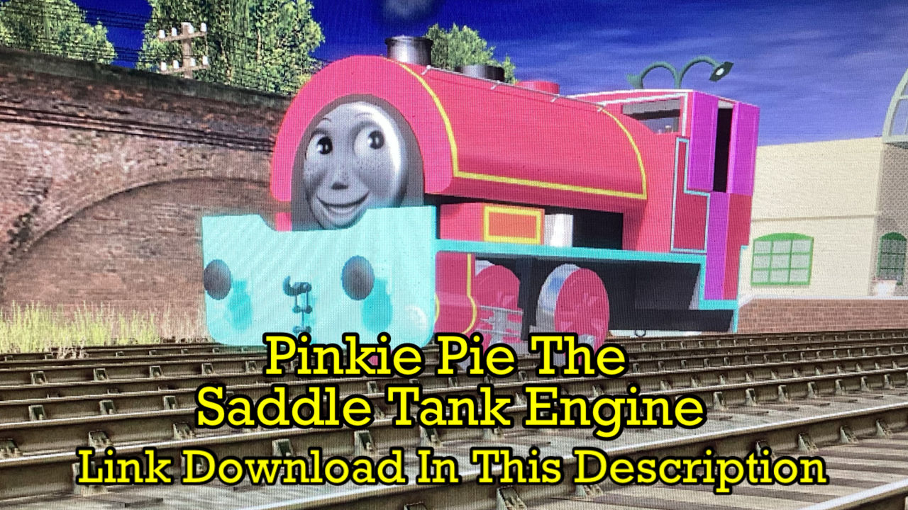 Mlp Engine Pinkie Pie The Saddle Tank Engine by LBSCE2LNERA3 on DeviantArt