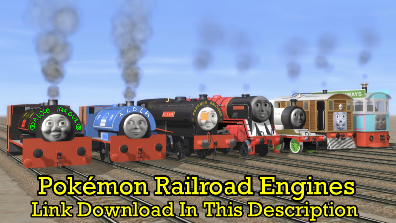 Pokemon Railroad Engines by LBSCE2LNERA3 on DeviantArt
