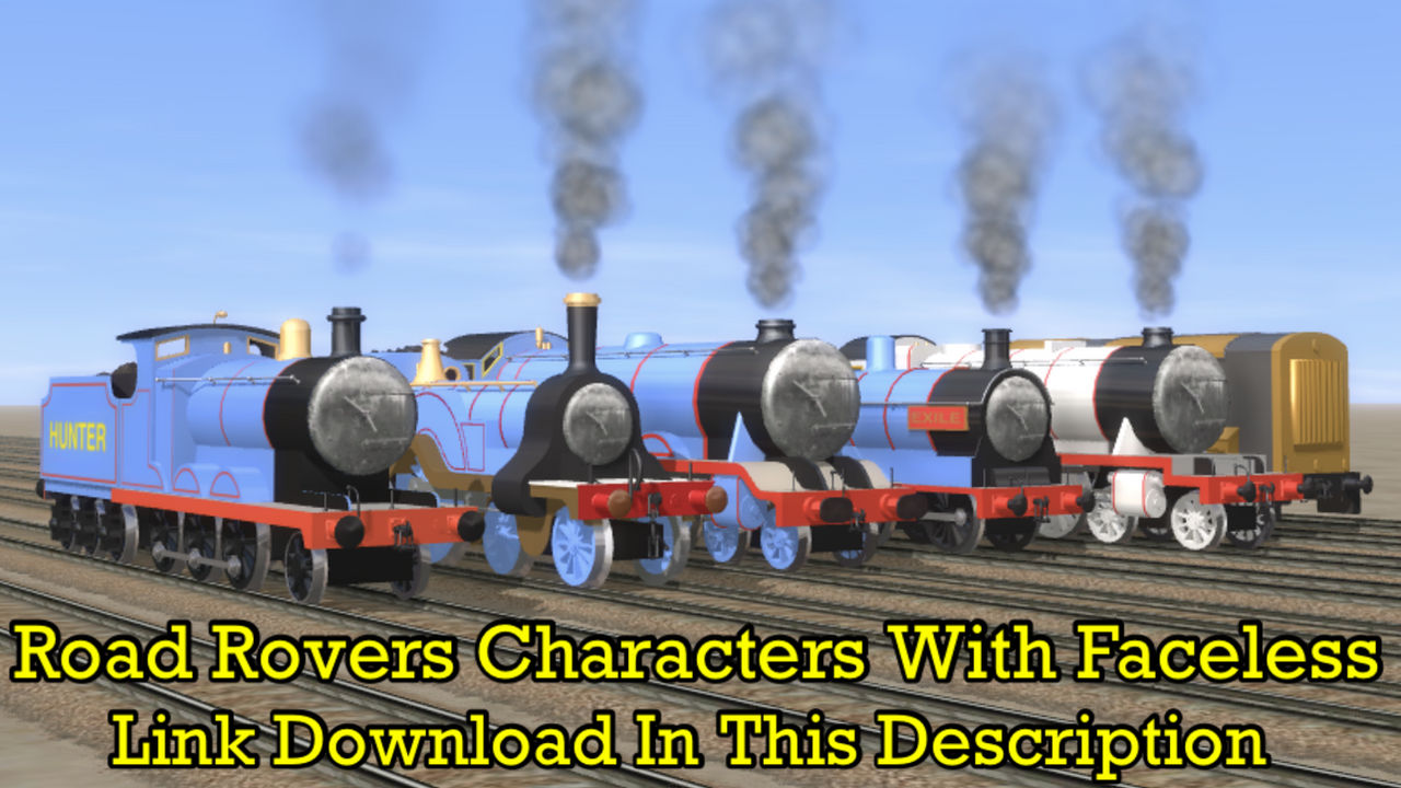 Road Rovers Characters With Faceless by LBSCE2LNERA3 on DeviantArt