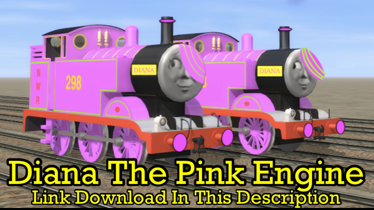 Pink Engine Drawing Diana The Pink Engine by LBSCE2LNERA3 on DeviantArt