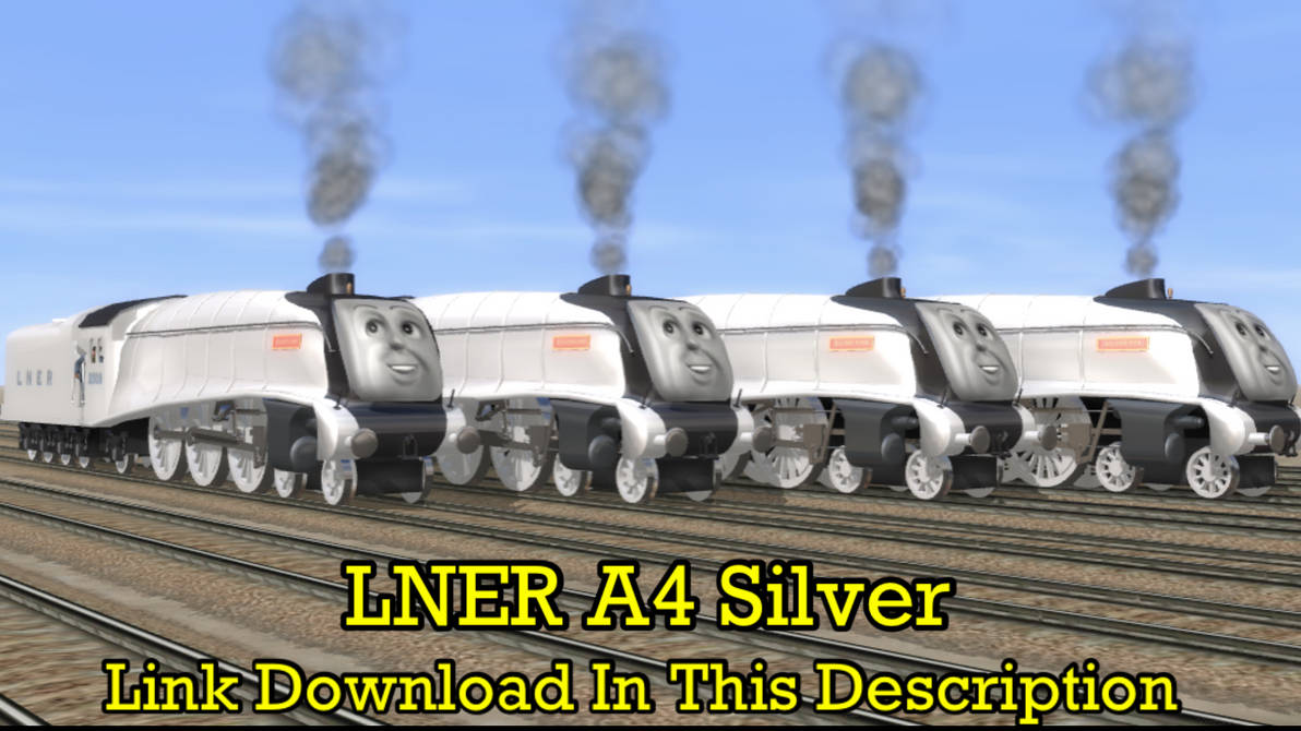 Create Mod Lner LNER A4 Silver by LBSCE2LNERA3 on DeviantArt
