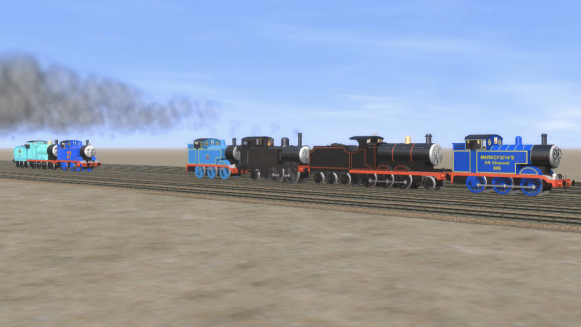 Evil Engine Raku And Henry Chases The Four Most Evil Engines by LBSCE2LNERA3 on ...