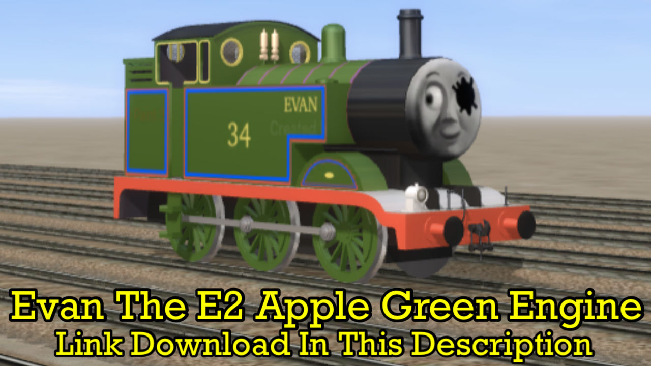 Evan The E2 Apple Green Engine by LBSCE2LNERA3 on DeviantArt