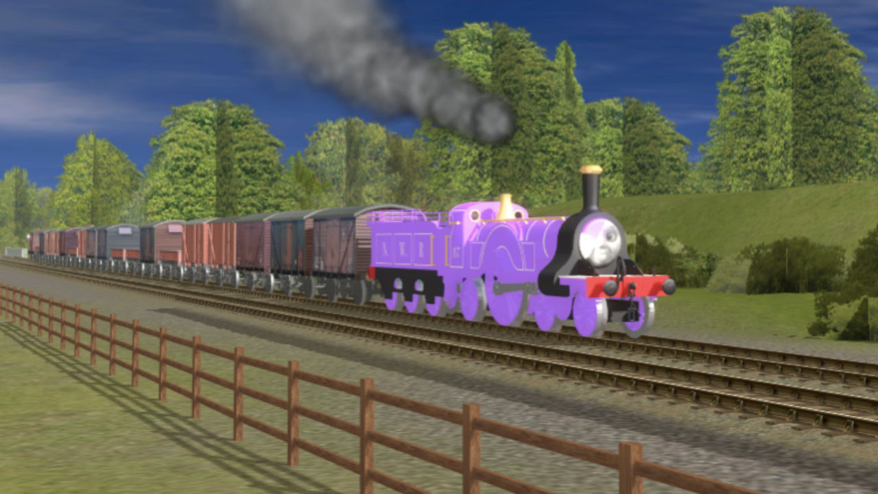 Ayana Pulling A Goods Train On The Mainline by LBSCE2LNERA3 on DeviantArt