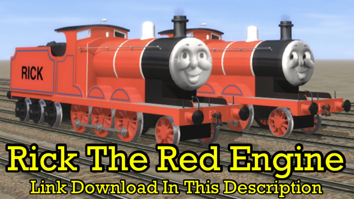 Rick The Racing Bus Rick The Red Engine by LBSCE2LNERA3 on DeviantArt