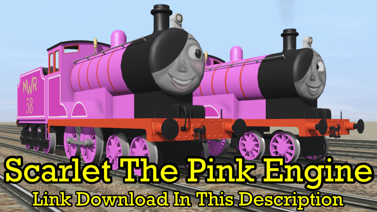 Pink Engine Drawing Scarlet The Pink Engine by LBSCE2LNERA3 on DeviantArt